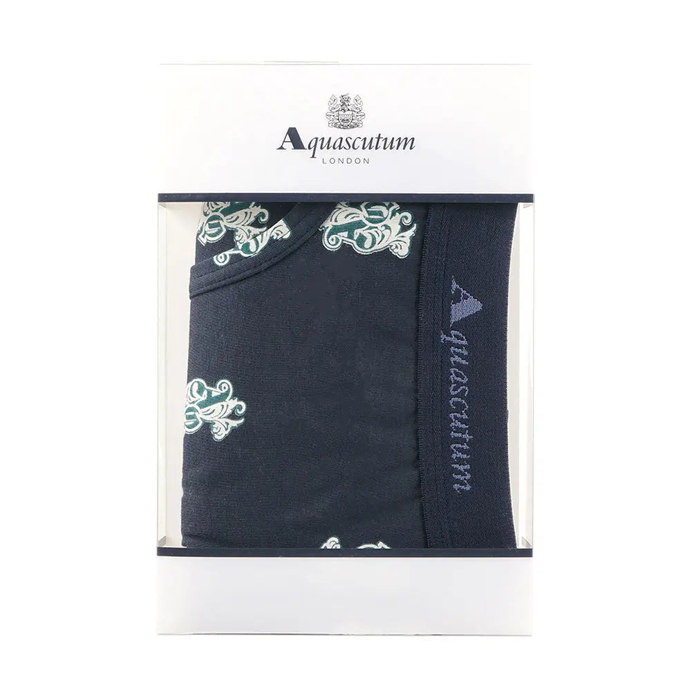 Aquascutum アクアスキュータム ニューライン ロングボクサー 25S デコロゴ - パンツ RENOWNINX ONLINE SHOP