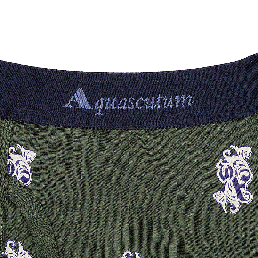 Aquascutum アクアスキュータム ニューライン ロングボクサー 25S デコロゴ - パンツ  RENOWNINX ONLINE SHOP