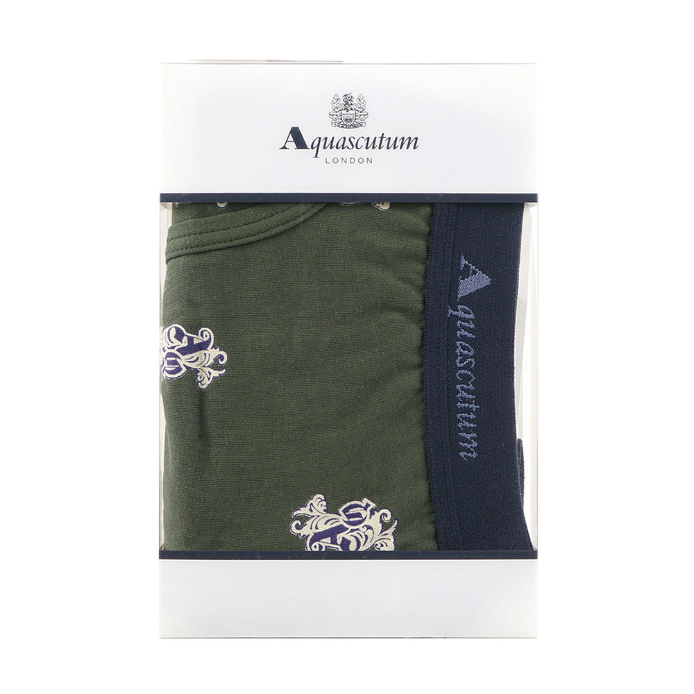 Aquascutum アクアスキュータム ニューライン ロングボクサー 25S デコロゴ - パンツ  RENOWNINX ONLINE SHOP