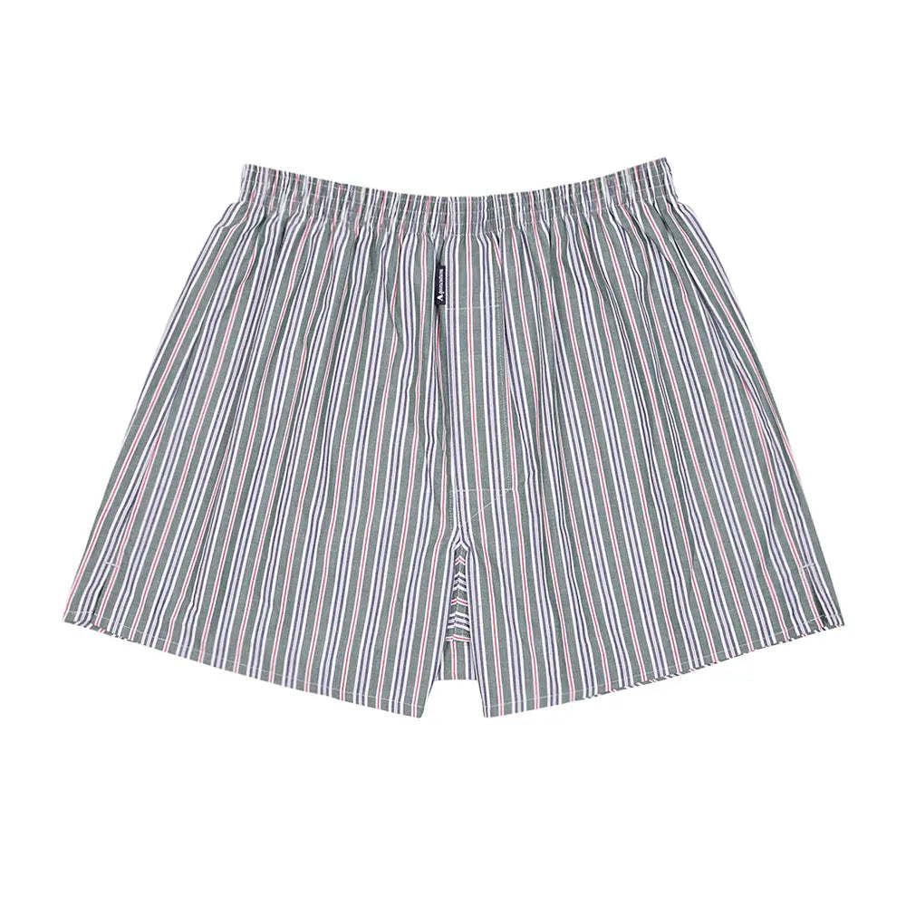 Aquascutum アクアスキュータム トランクス 25S ストライプB 裏打ちゴム - パンツ Light Green / LL RENOWNINX ONLINE SHOP