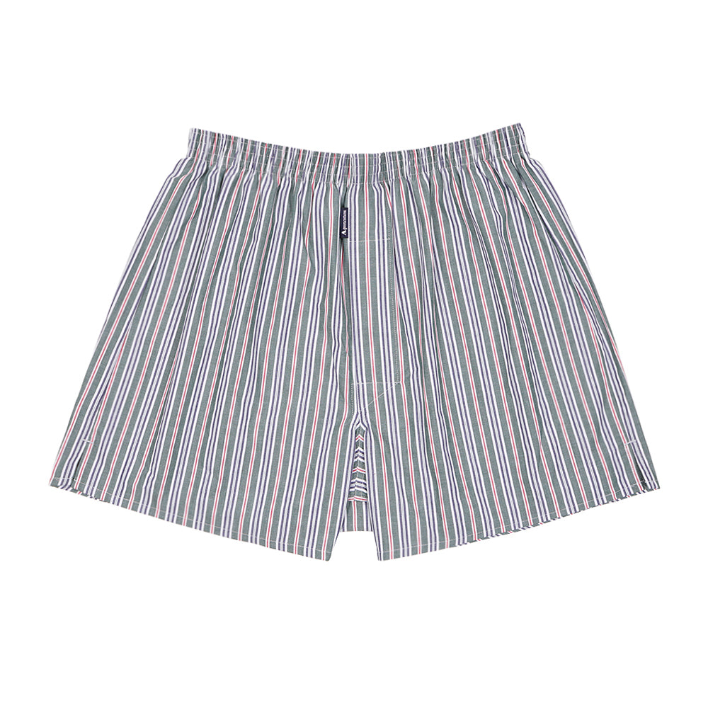 Aquascutum アクアスキュータム トランクス 25S ストライプB 裏打ちゴム - パンツ Light Green / LL RENOWNINX ONLINE SHOP