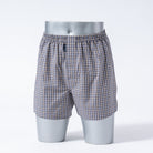 Aquascutum アクアスキュータム トランクス 25SチェックC 2本ゴム - パンツ Charcoal Gray / LL RENOWNINX ONLINE SHOP