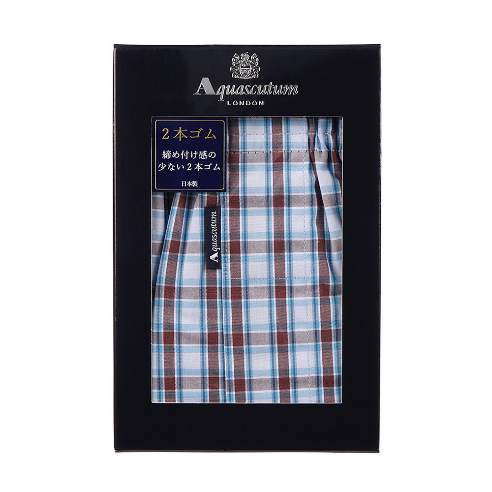 Aquascutum アクアスキュータム トランクス 25S チェックD 2本ゴム - パンツ  RENOWNINX ONLINE SHOP
