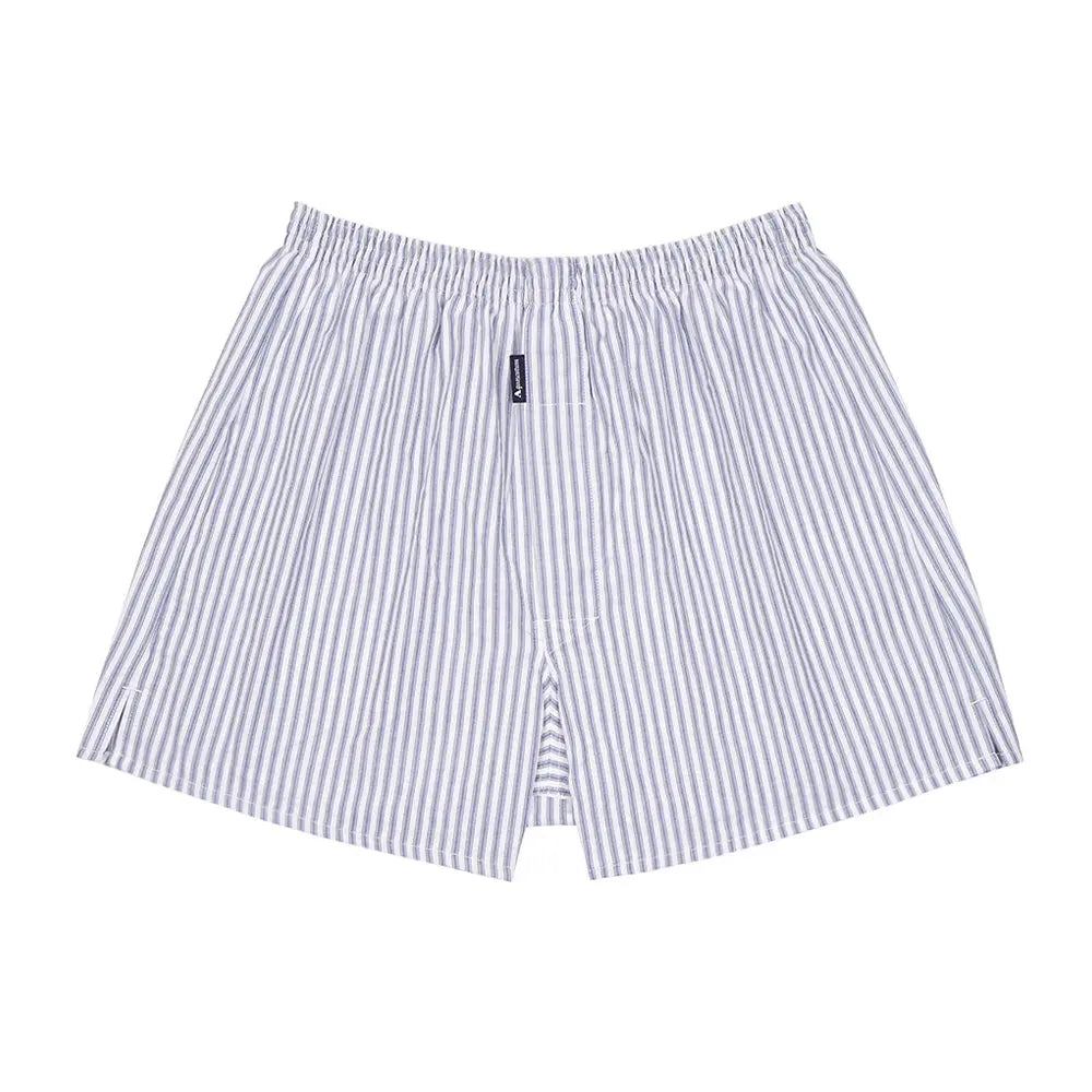 Aquascutum アクアスキュータム トランクス 25Sサッカーストライプ 裏打ちゴム - パンツ Green / L RENOWNINX ONLINE SHOP