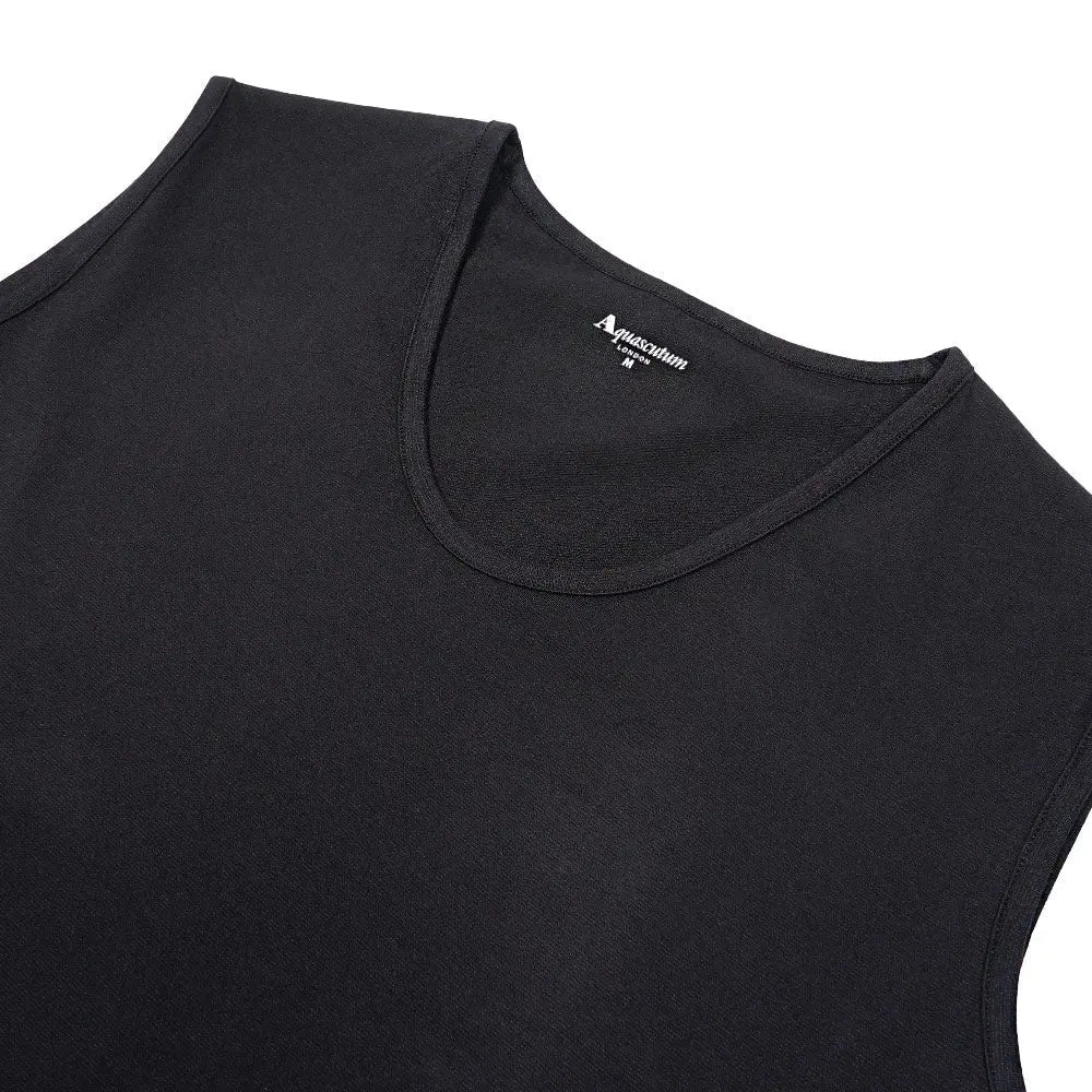 Aquascutum アクアスキュータム 和紙 U首スリーブレスシャツ - トップス RENOWNINX ONLINE SHOP