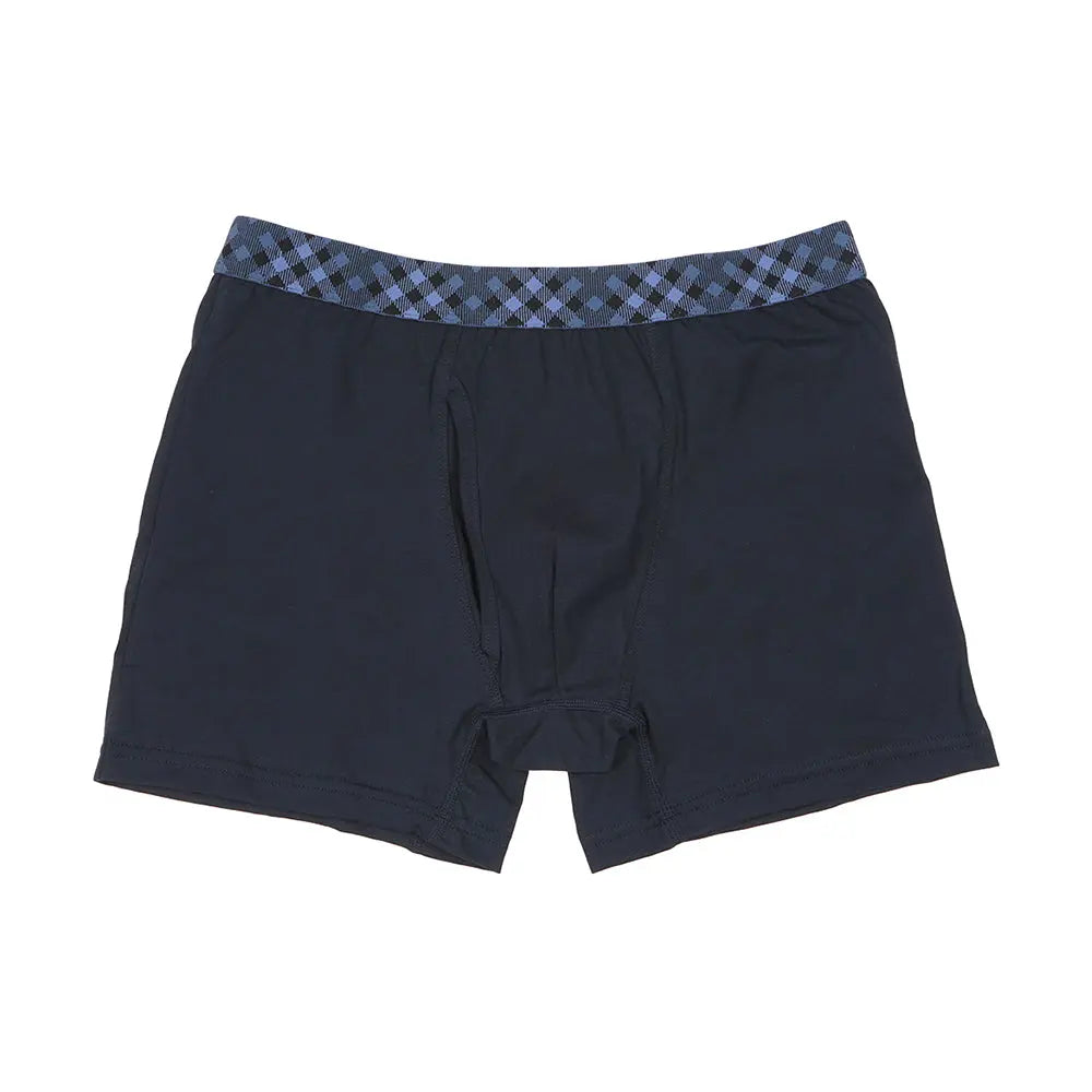 Aquascutum アクアスキュータム ニューライン ベーシックボクサー - パンツ Navy / LL RENOWNINX ONLINE SHOP