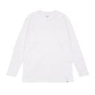 木村メリヤス工場 長袖丸首T オーガニックコットン - トップス White / L RENOWNINX ONLINE SHOP