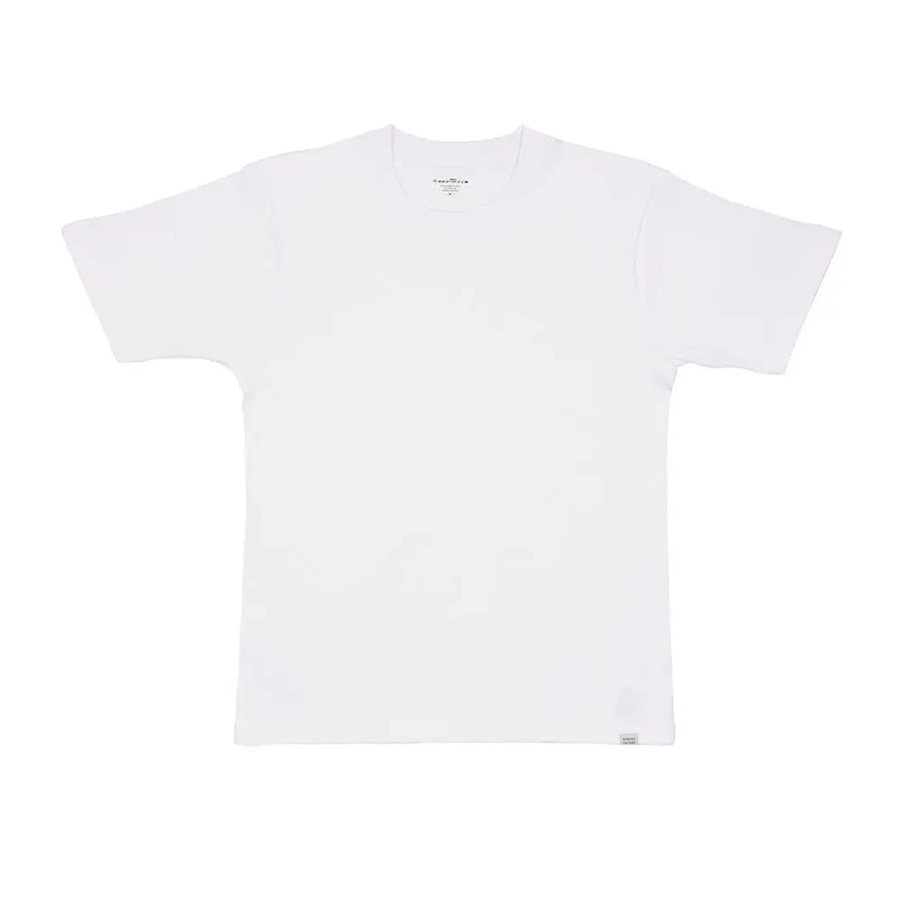 木村メリヤス工場 半袖丸首T オーガニックコットン - トップス White / L RENOWNINX ONLINE SHOP