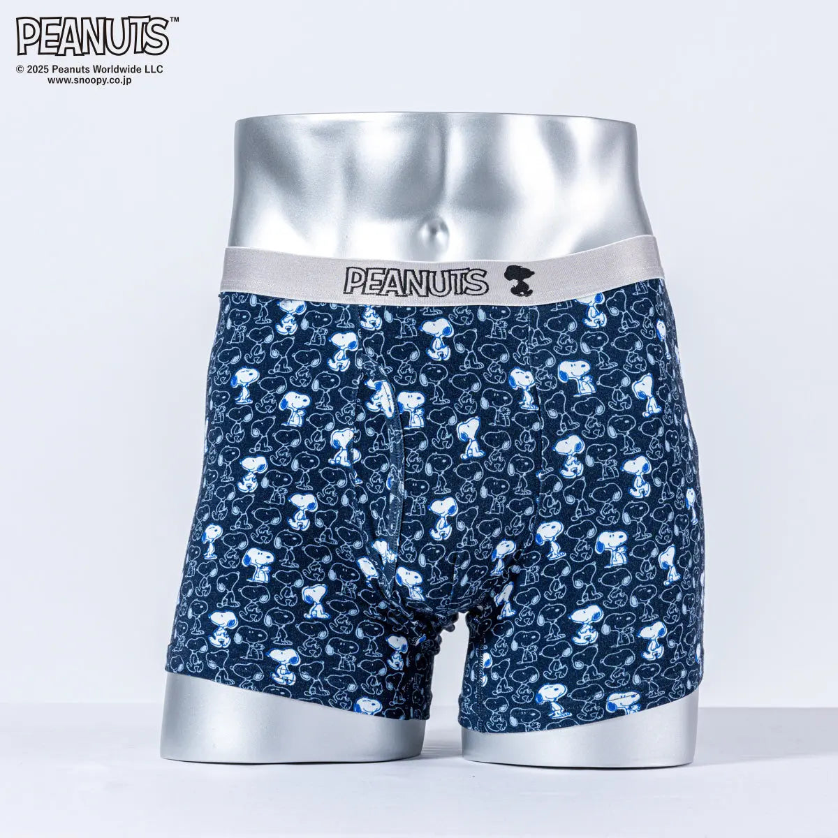 PEANUTS ピーナッツ ボクサー 25F スヌーピーパターン - パンツ Navy / L RENOWNINX ONLINE SHOP