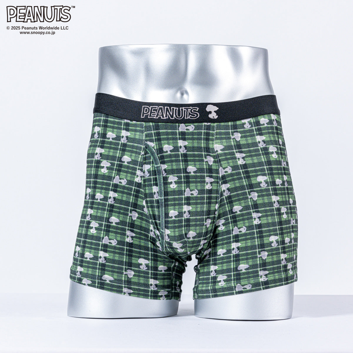 PEANUTS ピーナッツ ボクサー 25F シャドーチャック - パンツ Green / L RENOWNINX ONLINE SHOP