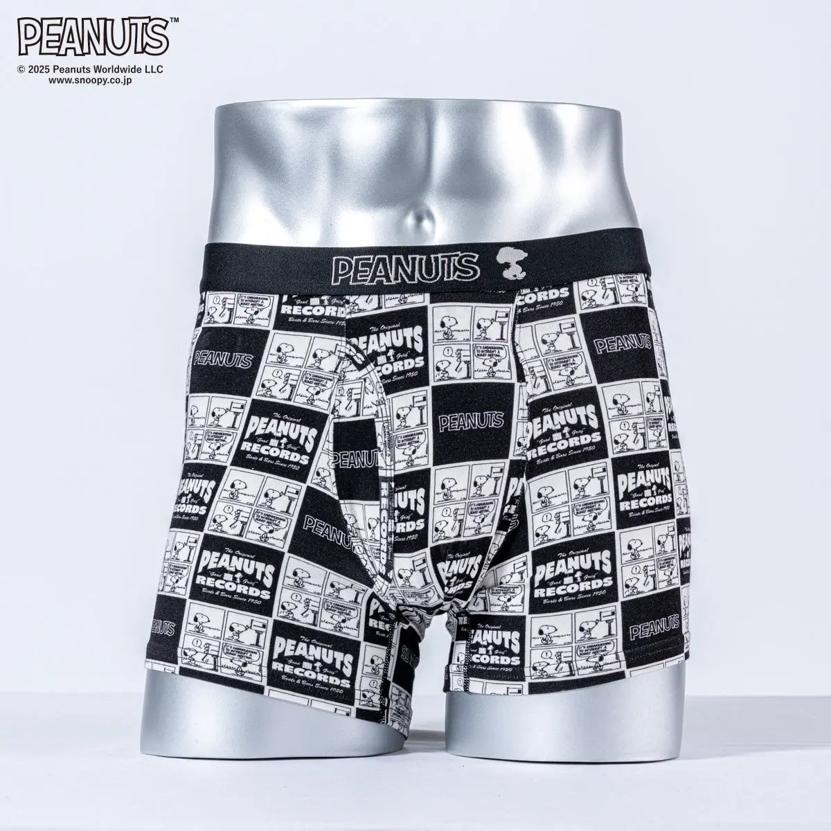 PEANUTS ピーナッツ ボクサー 25F ピーナッツコミックス - パンツ Black / L RENOWNINX ONLINE SHOP