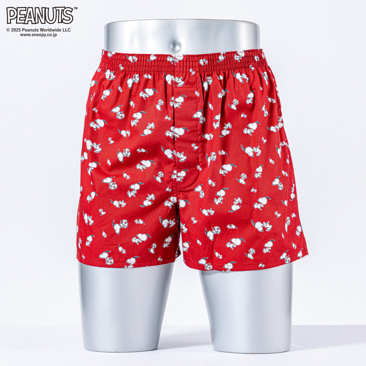 PEANUTS ピーナッツ トランクス 25F プレイスヌーピー - パンツ Red / L RENOWNINX ONLINE SHOP