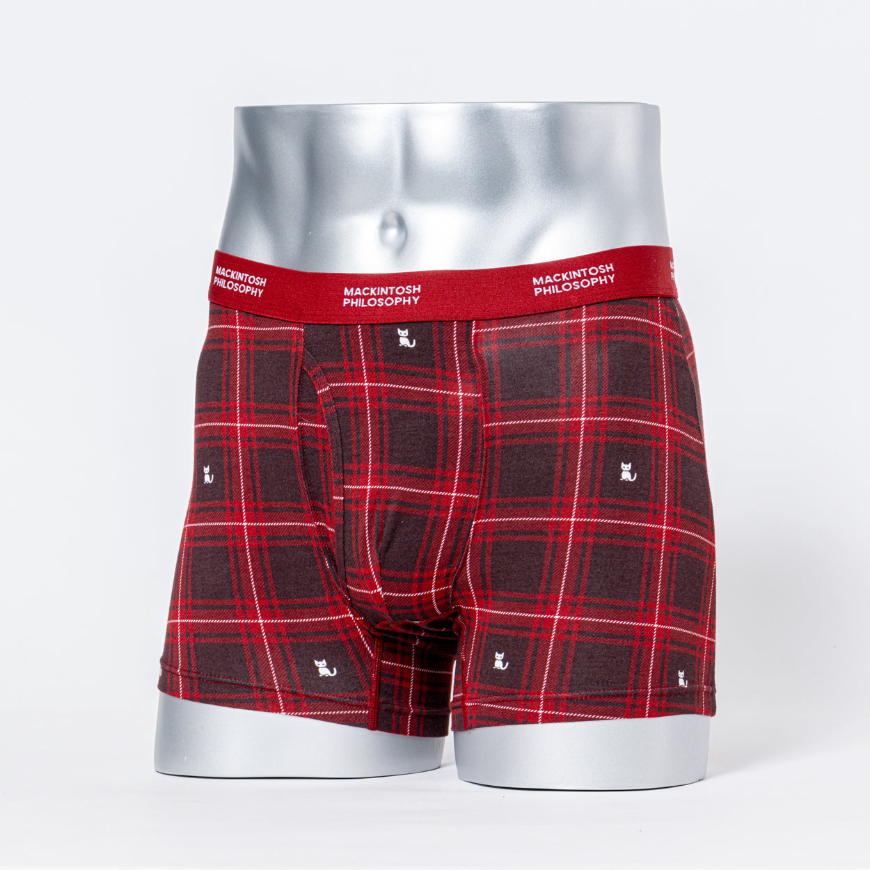 MACKINTOSH PHILOSOPHY マッキントッシュ フィロソフィー ボクサー 25AW チェックマスクドキャット - パンツ Dark Brown / L RENOWNINX ONLINE SHOP