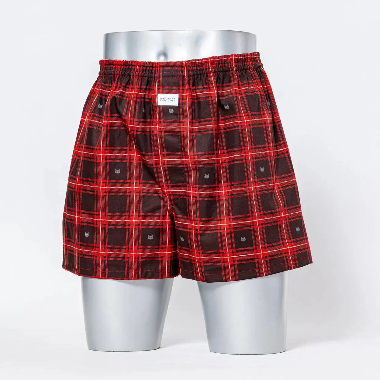 MACKINTOSH PHILOSOPHY マッキントッシュ フィロソフィー トランクス 2本ゴム 25FW チェックキャットフェイス - パンツ RENOWNINX ONLINE SHOP