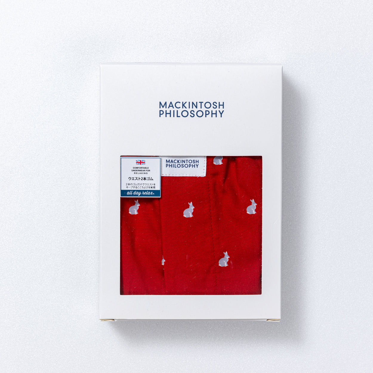 MACKINTOSH PHILOSOPHY マッキントッシュ フィロソフィー トランクス 2本ゴム 25FW ラビット - パンツ RENOWNINX ONLINE SHOP