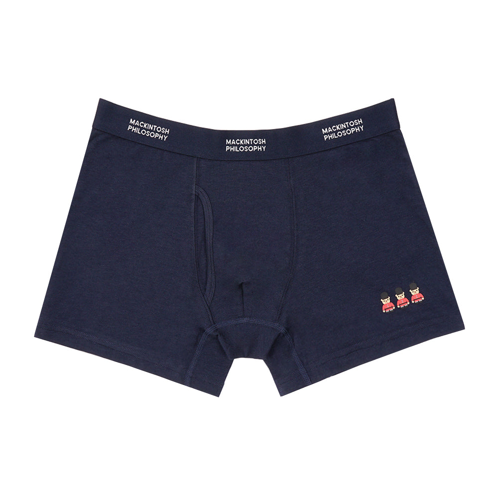 MACKINTOSH PHILOSOPHY マッキントッシュ フィロソフィー ボクサー 25S バッキンガムスリーベアーズ - パンツ Navy / LL RENOWNINX ONLINE SHOP