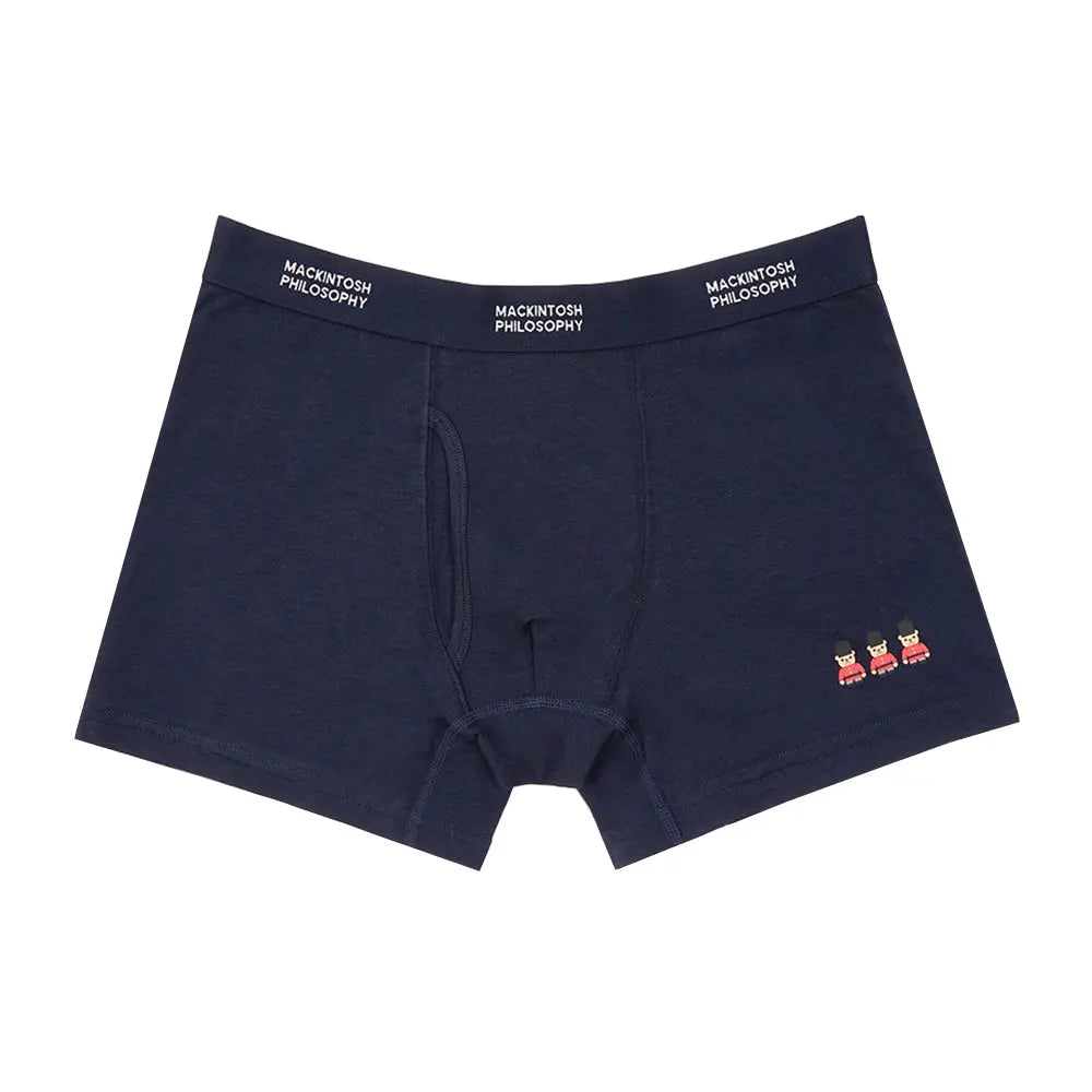 MACKINTOSH PHILOSOPHY マッキントッシュ フィロソフィー ボクサー 25S バッキンガムスリーベアーズ - パンツ Navy / LL RENOWNINX ONLINE SHOP