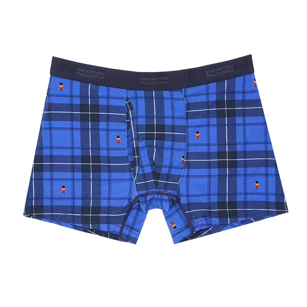 MACKINTOSH PHILOSOPHY マッキントッシュ フィロソフィー ボクサー 25S チェックA バッキンガムベア - パンツ Blue / L RENOWNINX ONLINE SHOP