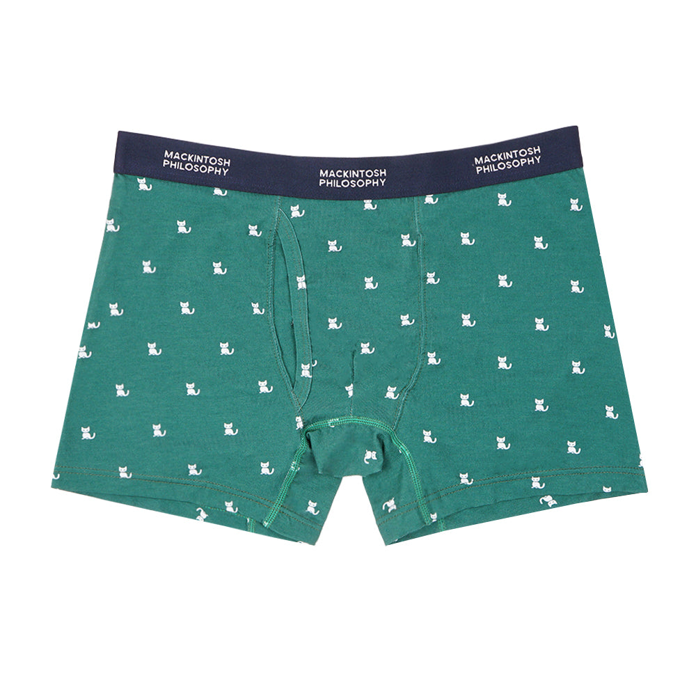 MACKINTOSH PHILOSOPHY マッキントッシュ フィロソフィー ボクサー 25S マスクドキャット - パンツ Green / L RENOWNINX ONLINE SHOP