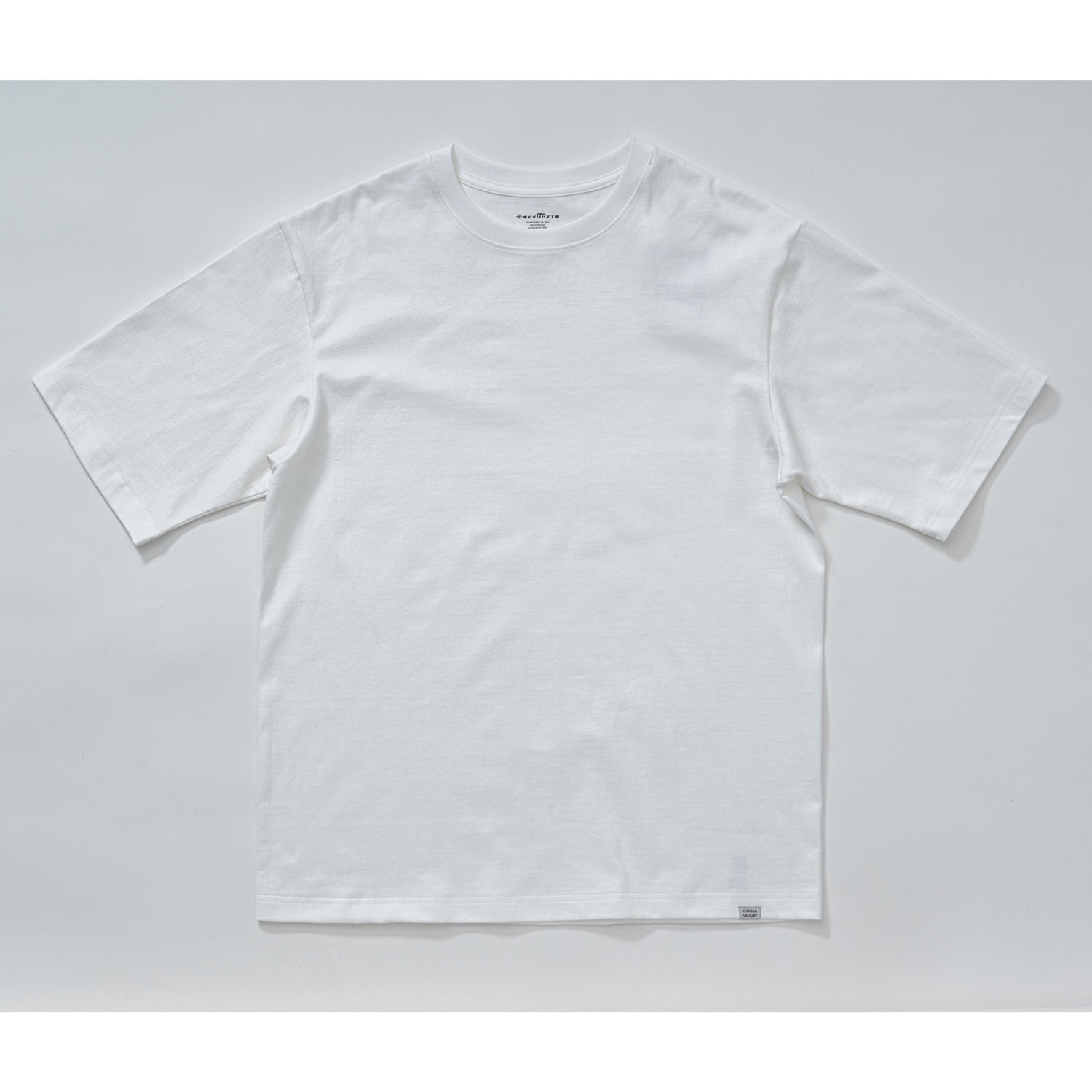 木村メリヤス工場 クルーネックT オーガニックコットン - トップス White / L RENOWNINX ONLINE SHOP