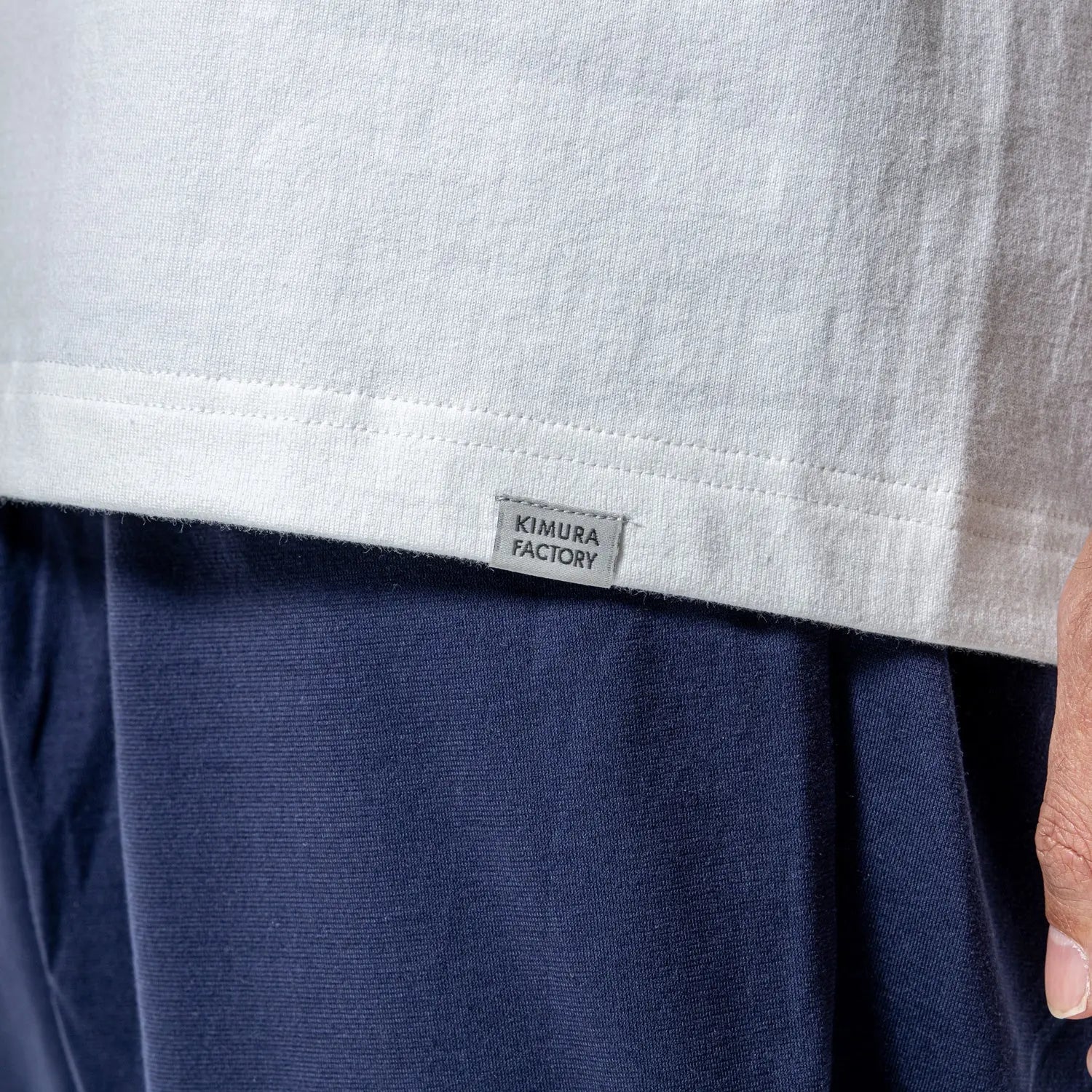 木村メリヤス工場 クルーネックT オーガニックコットン - トップス RENOWNINX ONLINE SHOP