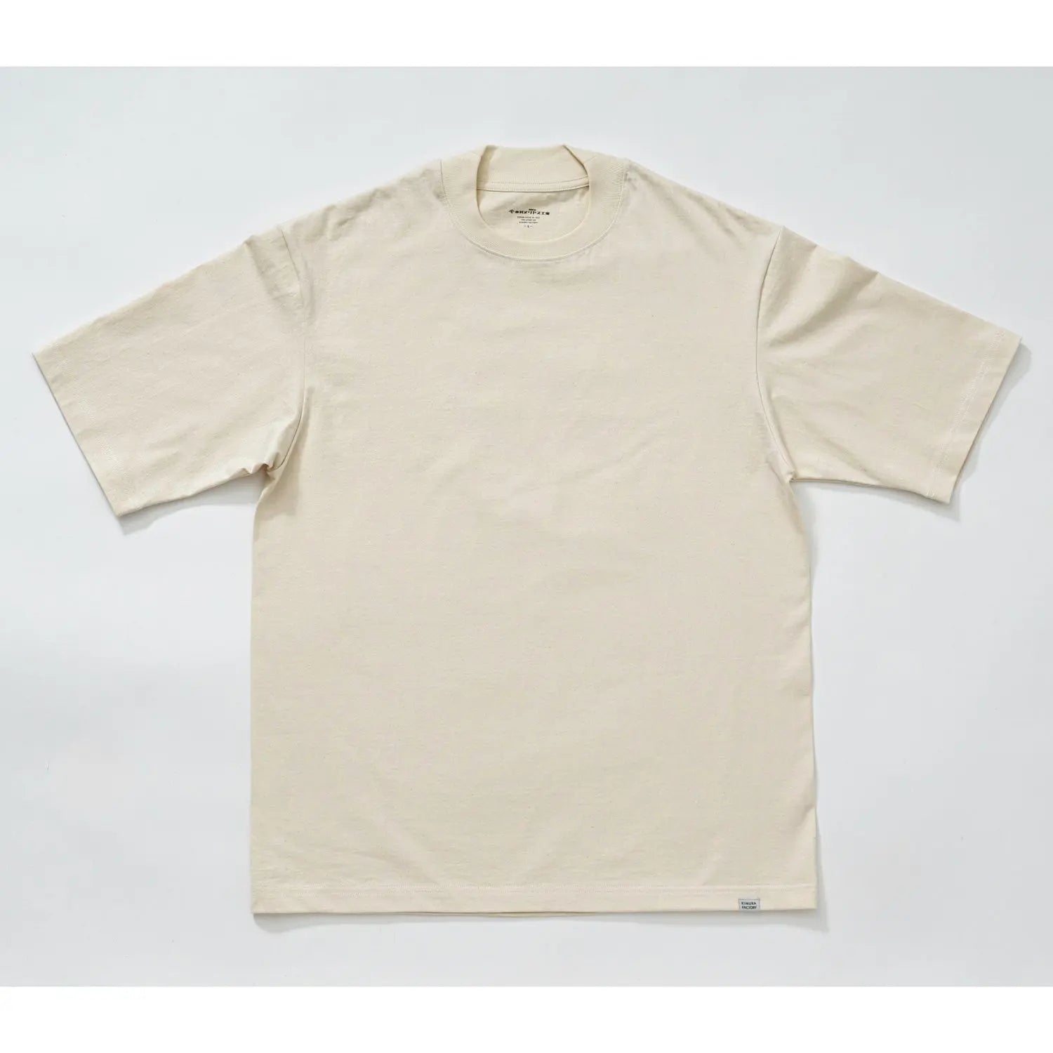 木村メリヤス工場 バックハイネックT オーガニックコットン - トップス RENOWNINX ONLINE SHOP