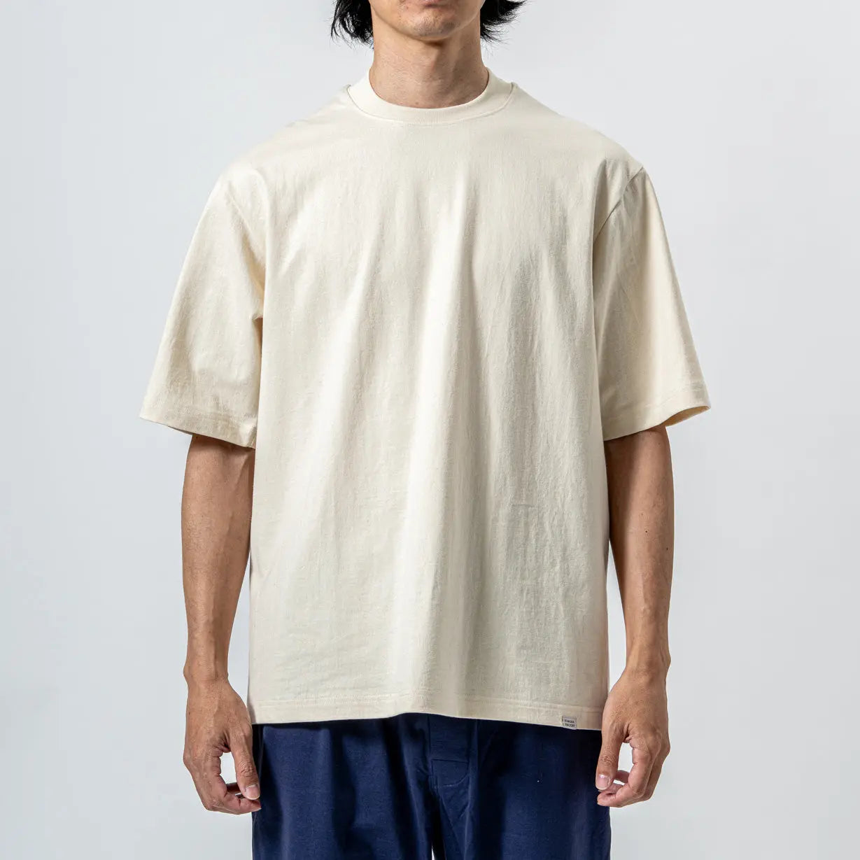 木村メリヤス工場 バックハイネックT オーガニックコットン - トップス RENOWNINX ONLINE SHOP