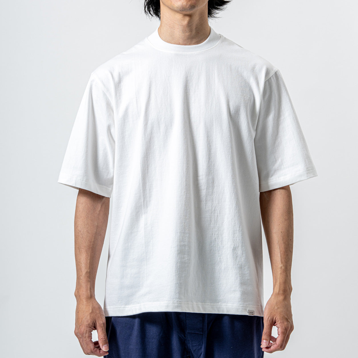 木村メリヤス工場 バックハイネックT オーガニックコットン - トップス RENOWNINX ONLINE SHOP