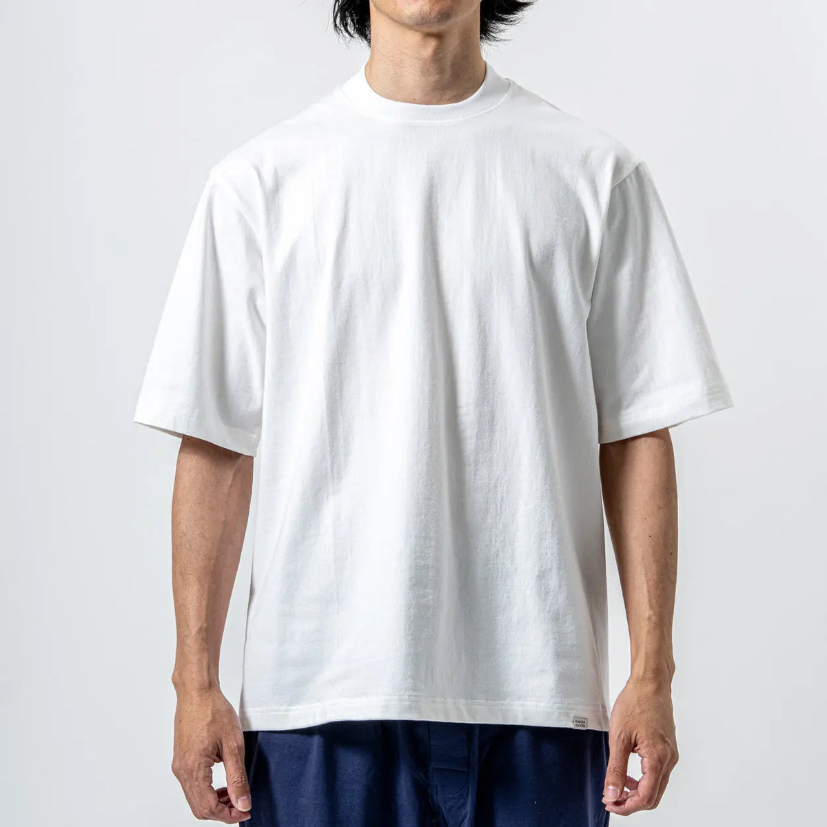 木村メリヤス工場 バックハイネックT オーガニックコットン - トップス RENOWNINX ONLINE SHOP