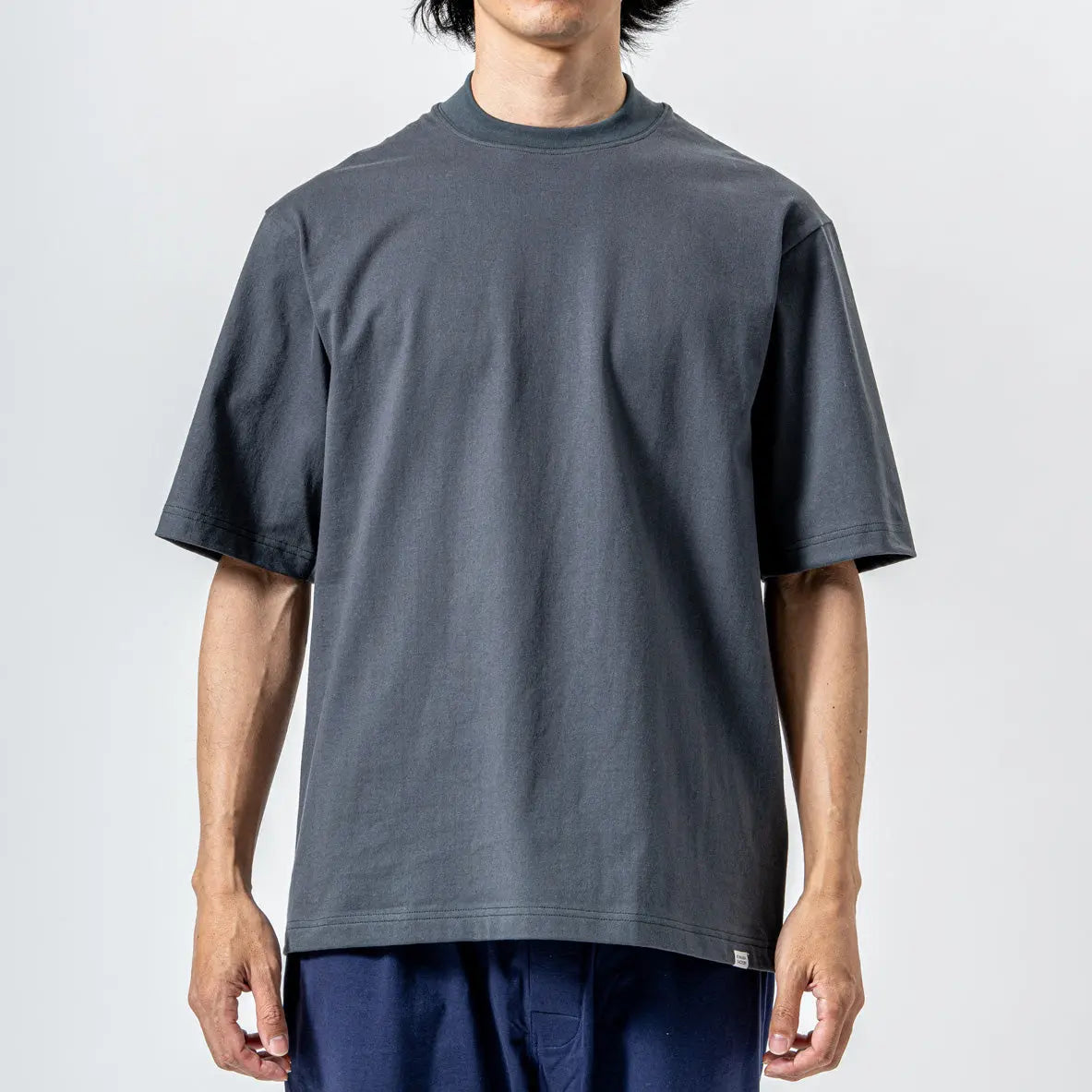 木村メリヤス工場 バックハイネックT オーガニックコットン - トップス RENOWNINX ONLINE SHOP