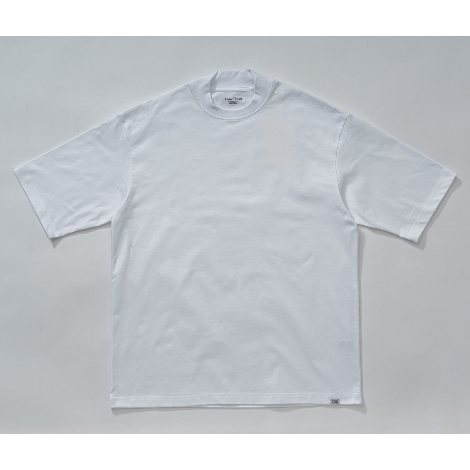 木村メリヤス工場 バックハイネックT スーピマ綿 - トップス White / L RENOWNINX ONLINE SHOP