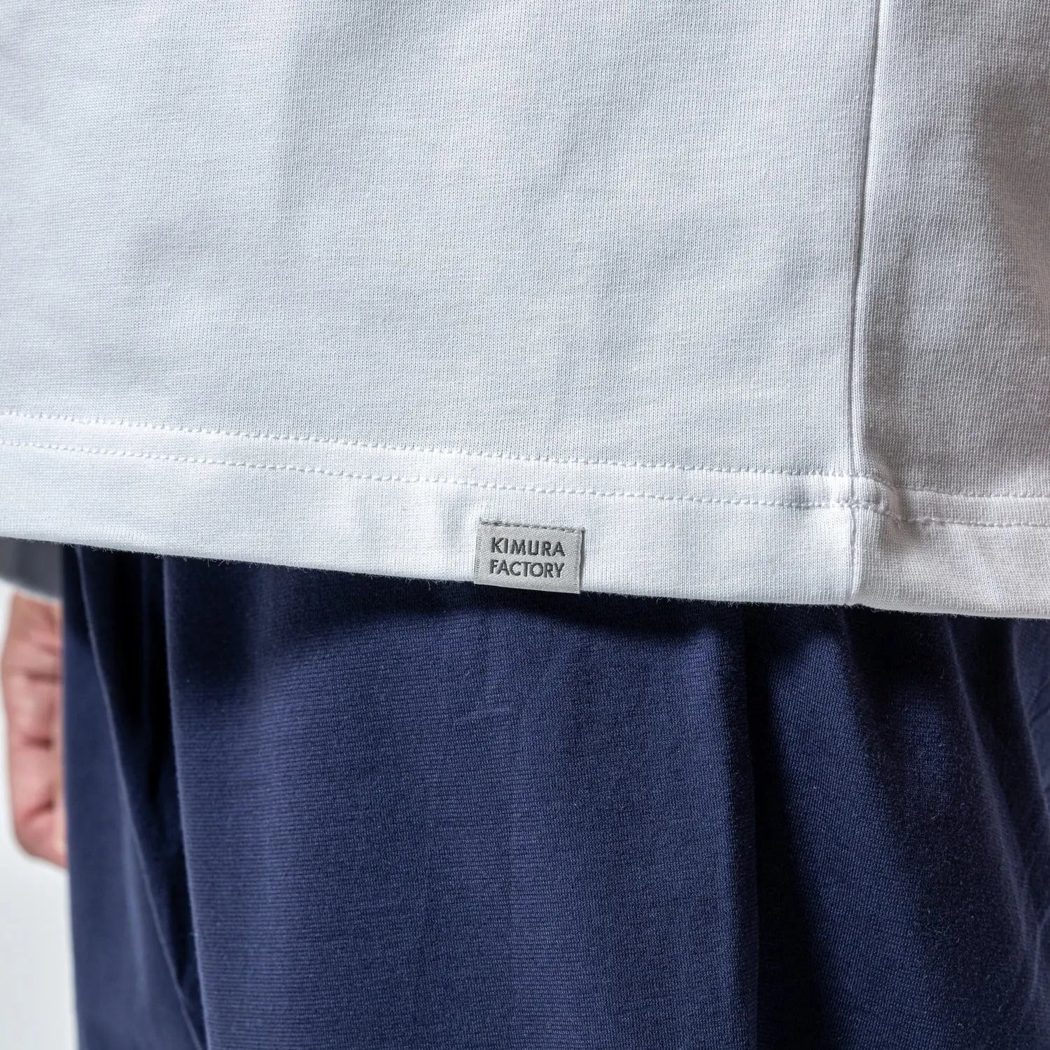 木村メリヤス工場 バックハイネックT スーピマ綿 - トップス RENOWNINX ONLINE SHOP