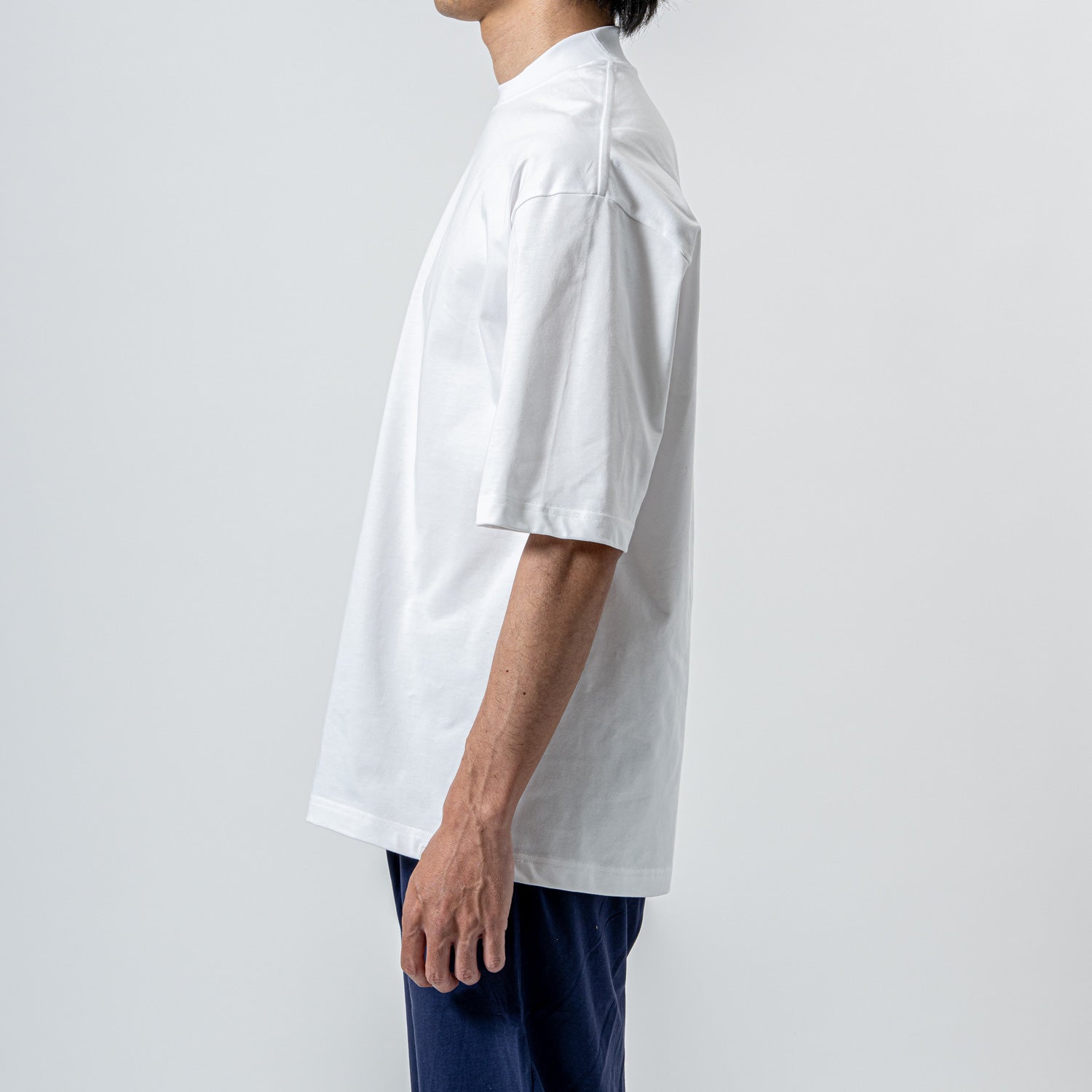 木村メリヤス工場 バックハイネックT スーピマ綿 - トップス  RENOWNINX ONLINE SHOP