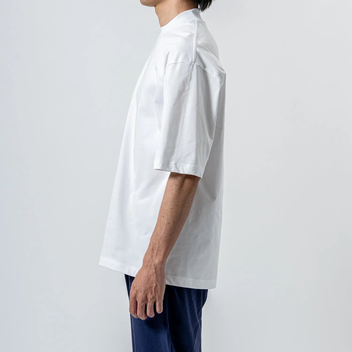 木村メリヤス工場 バックハイネックT スーピマ綿 - トップス RENOWNINX ONLINE SHOP