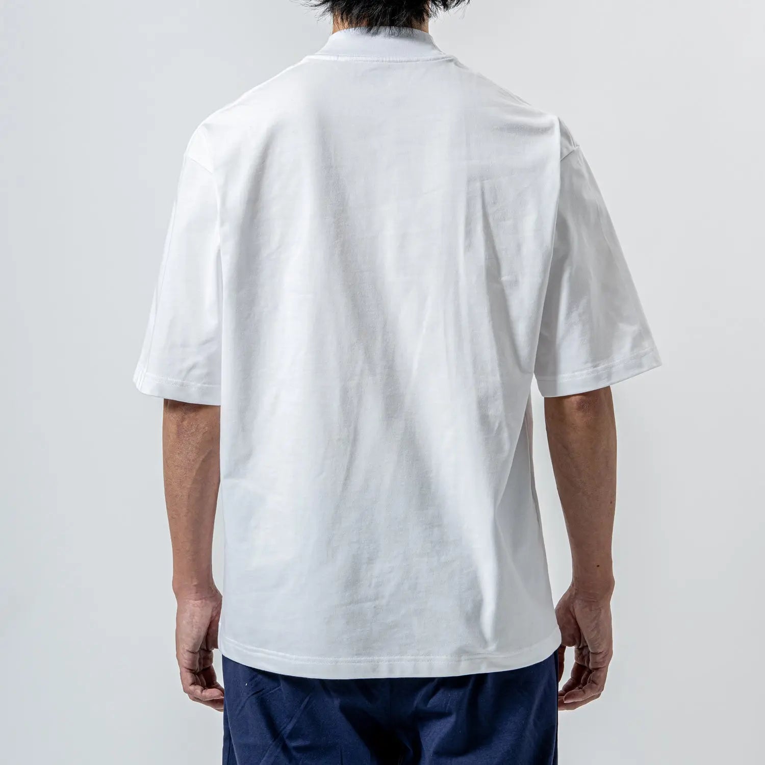 木村メリヤス工場 バックハイネックT スーピマ綿 - トップス RENOWNINX ONLINE SHOP