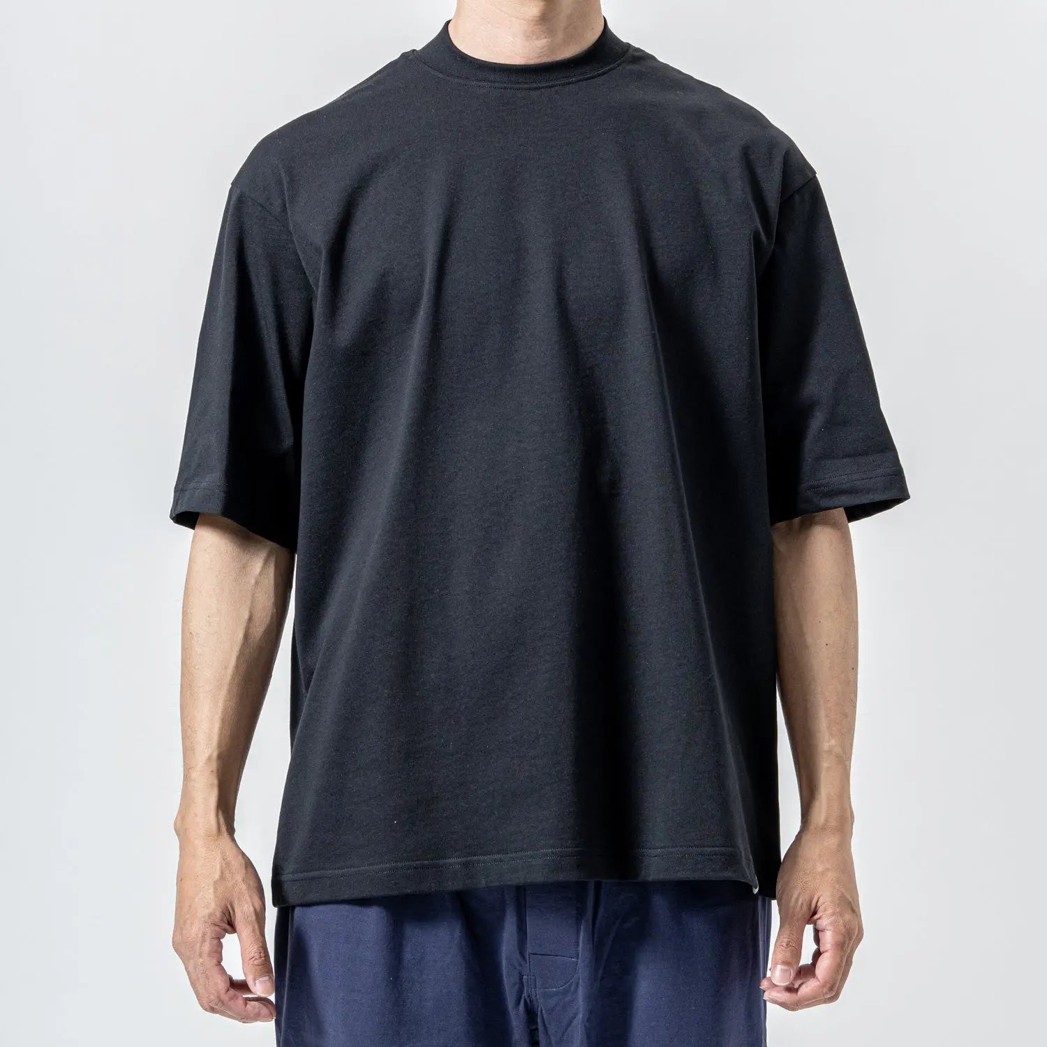 木村メリヤス工場 バックハイネックT スーピマ綿 - トップス RENOWNINX ONLINE SHOP