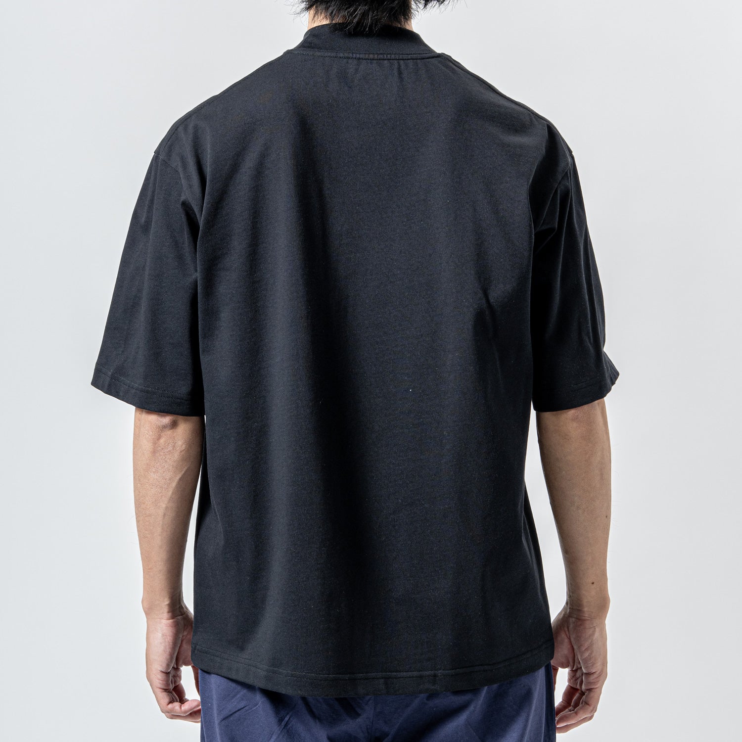 木村メリヤス工場 バックハイネックT スーピマ綿 - トップス  RENOWNINX ONLINE SHOP