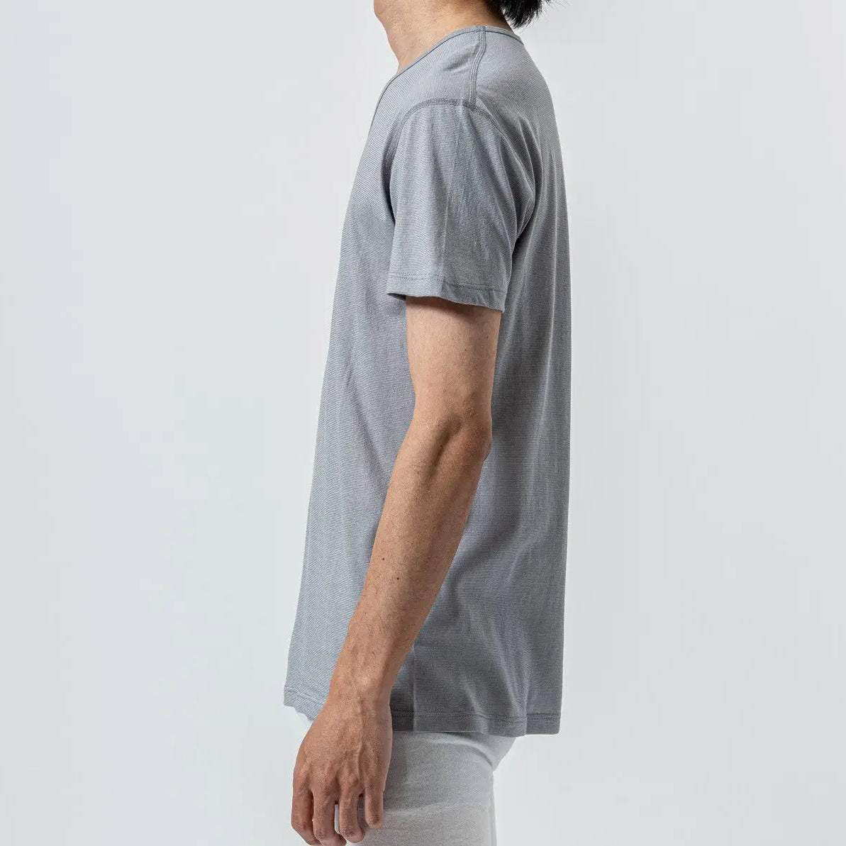 木村メリヤス工場 VネックTシャツ 和紙天竺 - トップス RENOWNINX ONLINE SHOP