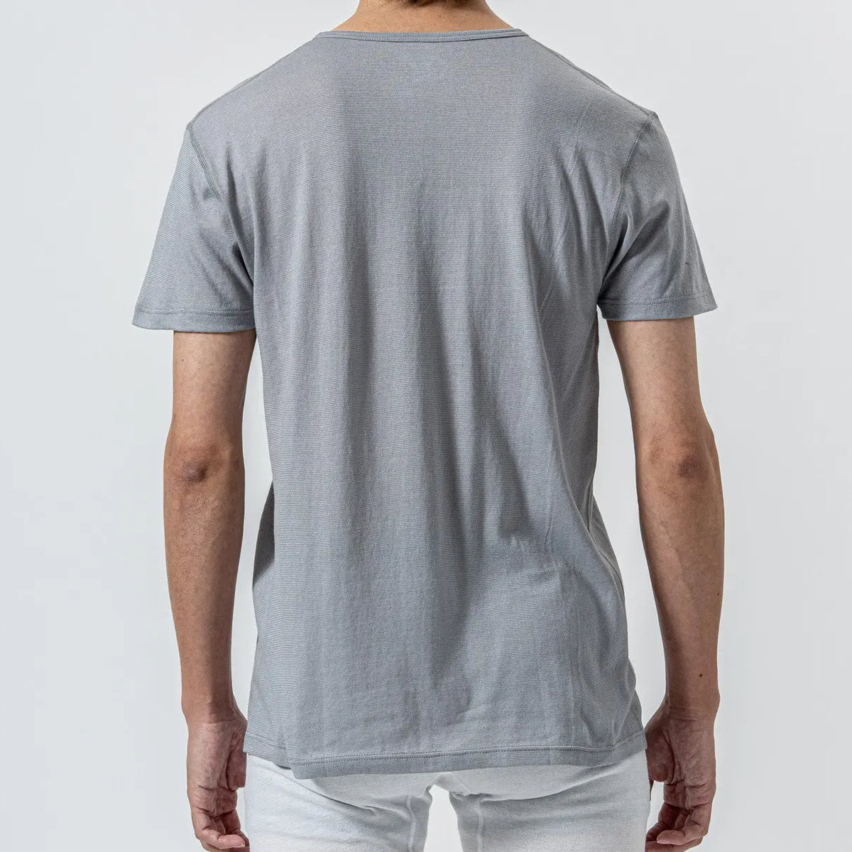 木村メリヤス工場 VネックTシャツ 和紙天竺 - トップス RENOWNINX ONLINE SHOP