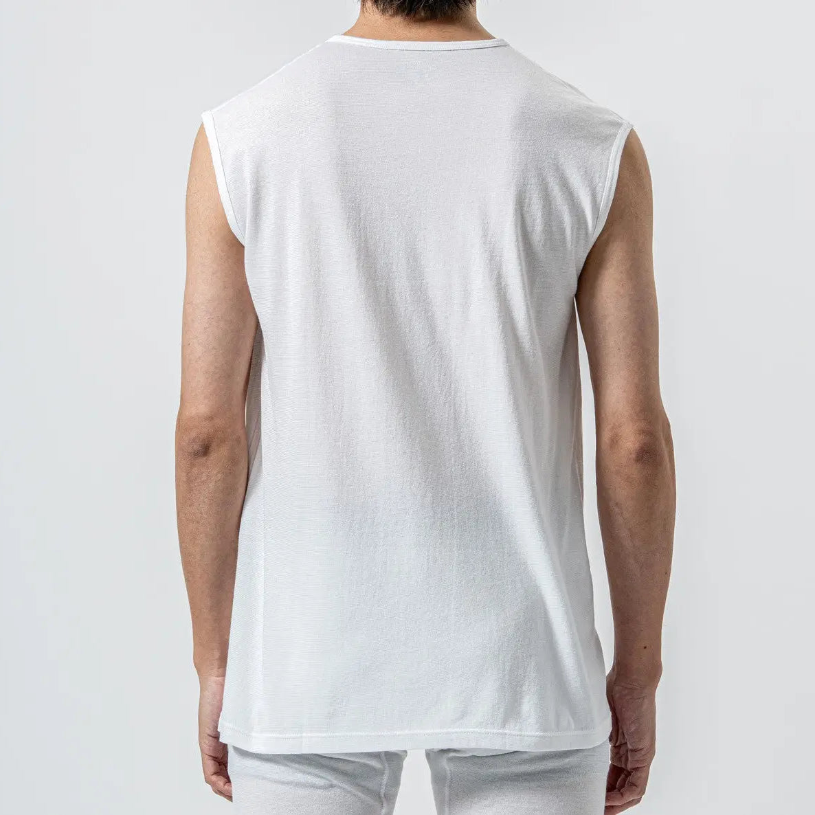 木村メリヤス工場 VネックアンダーTシャツ 和紙天竺 - トップス RENOWNINX ONLINE SHOP