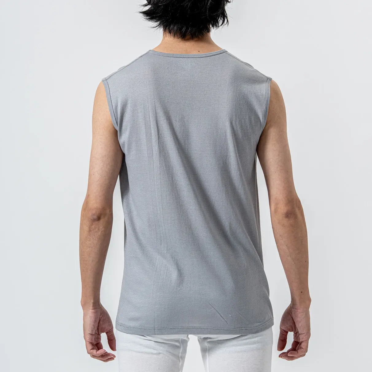 木村メリヤス工場 VネックアンダーTシャツ 和紙天竺 - トップス RENOWNINX ONLINE SHOP