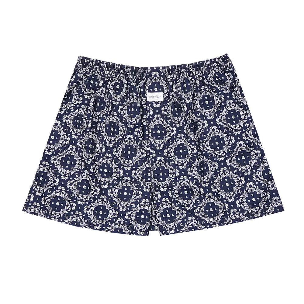 MACKINTOSH PHILOSOPHY マッキントッシュ フィロソフィー トランクス 2本ゴム 25SS ゴーストペイズリー - パンツ Navy / L RENOWNINX ONLINE SHOP