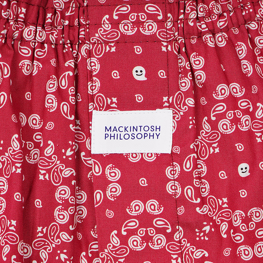 MACKINTOSH PHILOSOPHY マッキントッシュ フィロソフィー トランクス 2本ゴム 25SS ゴーストペイズリー - パンツ  RENOWNINX ONLINE SHOP