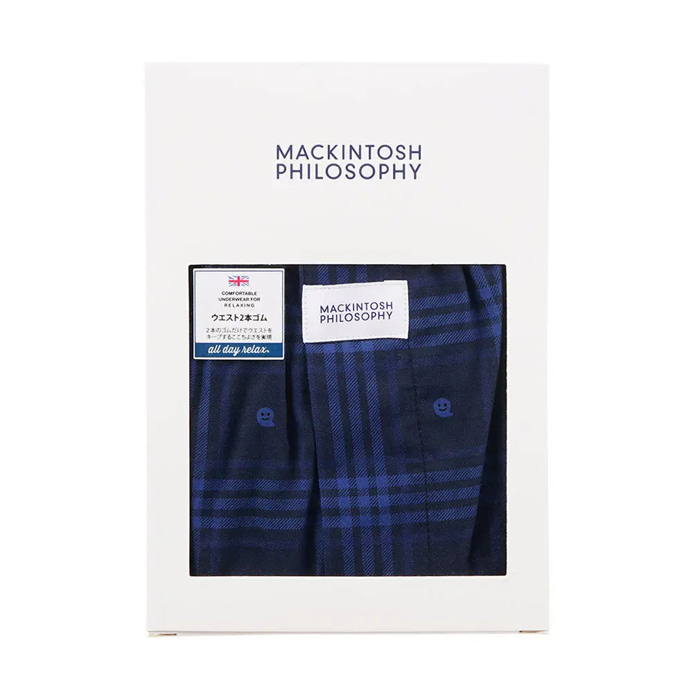MACKINTOSH PHILOSOPHY マッキントッシュ フィロソフィー トランクス 2本ゴム 25SS チェックゴースト - パンツ RENOWNINX ONLINE SHOP