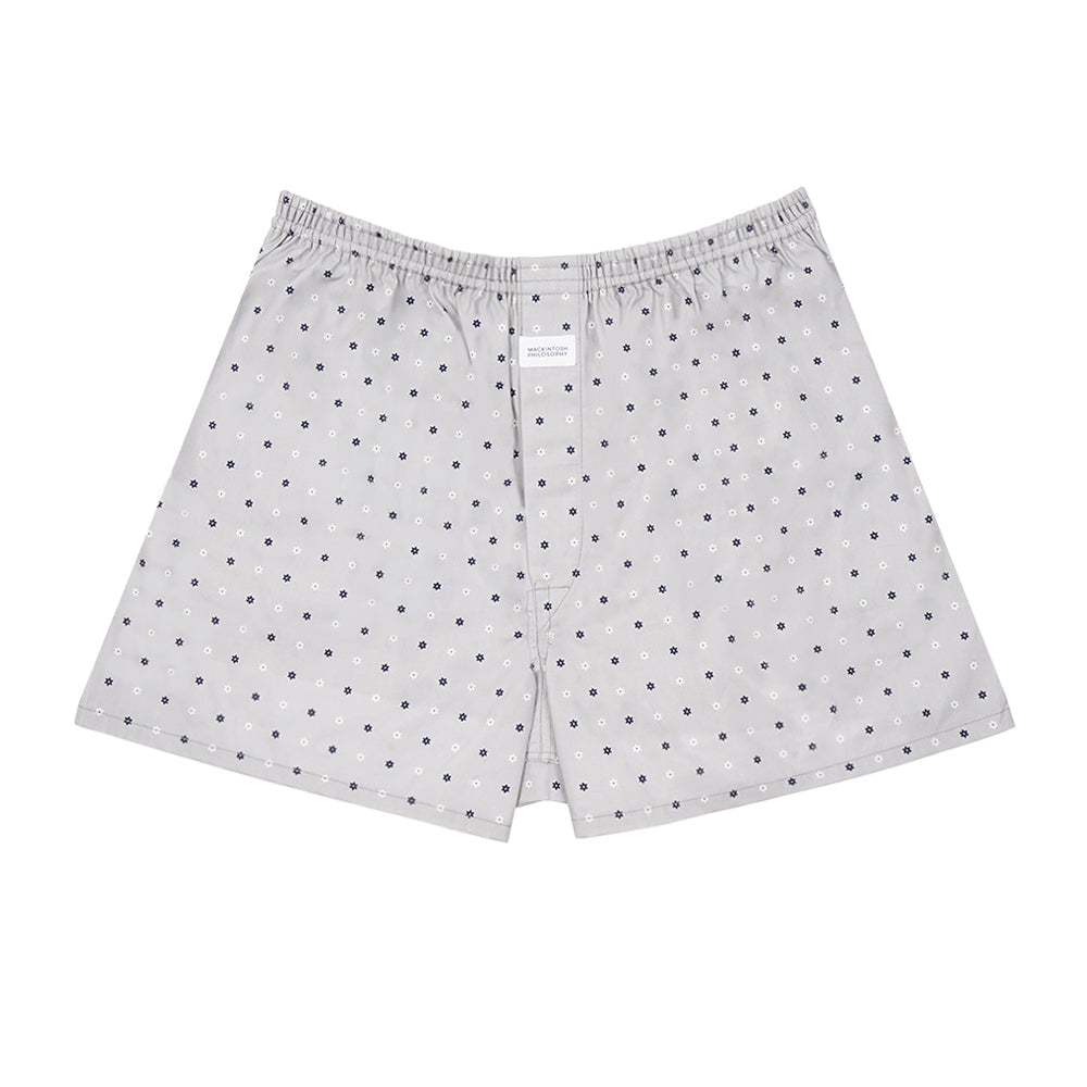 MACKINTOSH PHILOSOPHY マッキントッシュ フィロソフィー トランクス 2本ゴム 25SS ドットフラワー - パンツ Light Gray / L RENOWNINX ONLINE SHOP