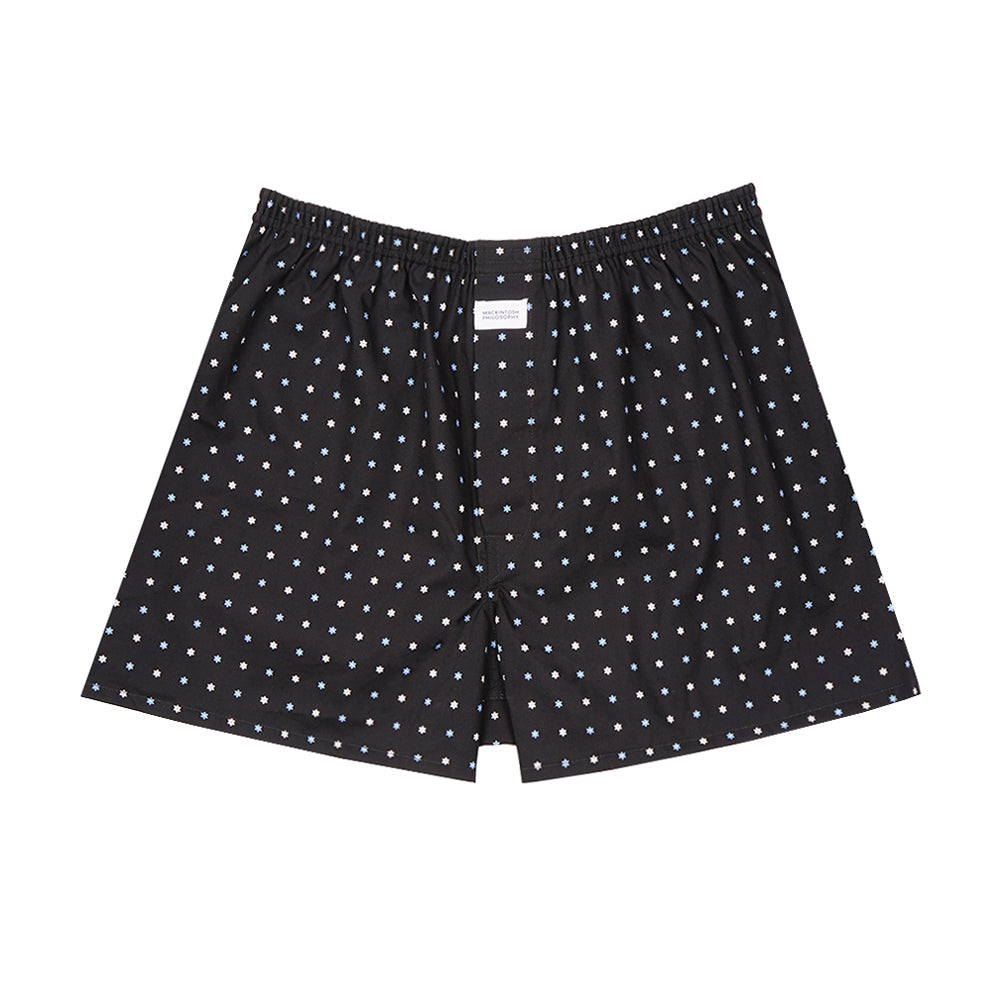 MACKINTOSH PHILOSOPHY マッキントッシュ フィロソフィー トランクス 2本ゴム 25SS ドットフラワー - パンツ Black / L RENOWNINX ONLINE SHOP