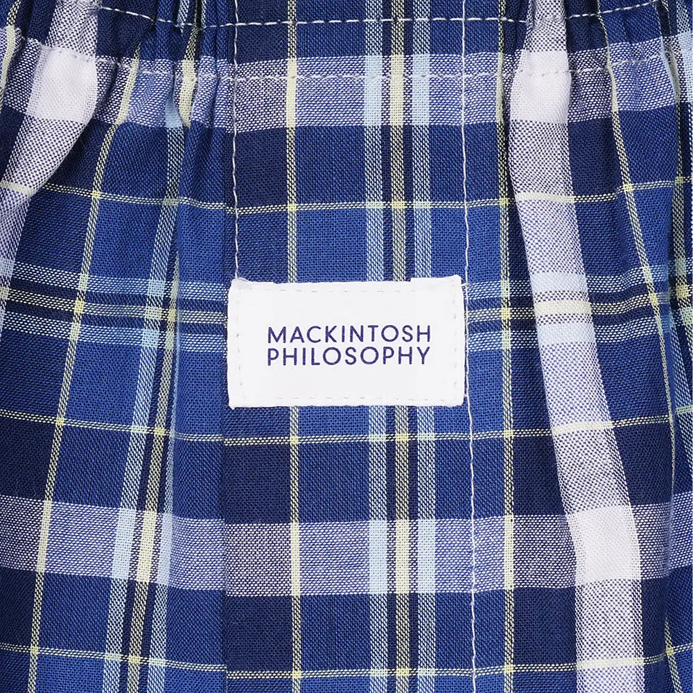MACKINTOSH PHILOSOPHY マッキントッシュ フィロソフィー トランクス 2本ゴム 25SS サッカーチェックA - パンツ RENOWNINX ONLINE SHOP