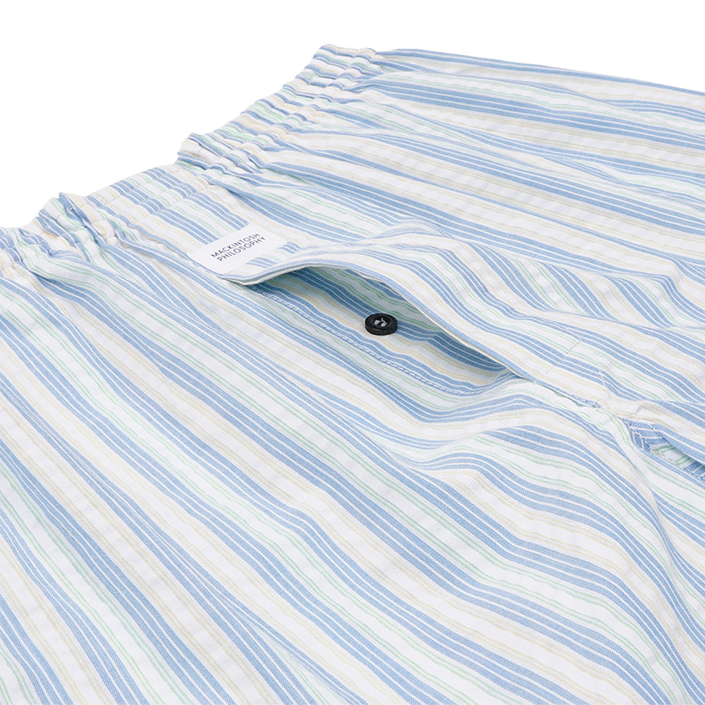 MACKINTOSH PHILOSOPHY マッキントッシュ フィロソフィー トランクス 2本ゴム 25SS サッカーストライプ - パンツ  RENOWNINX ONLINE SHOP