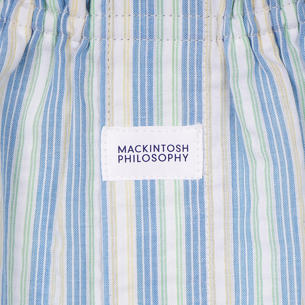 MACKINTOSH PHILOSOPHY マッキントッシュ フィロソフィー トランクス 2本ゴム 25SS サッカーストライプ - パンツ  RENOWNINX ONLINE SHOP
