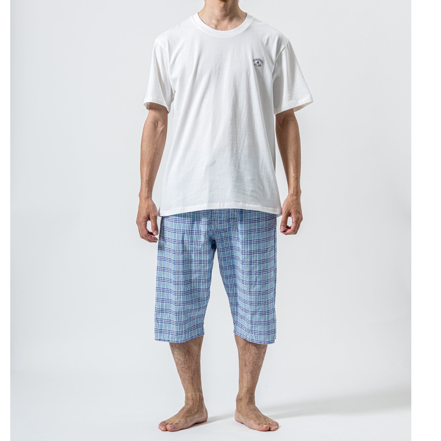 Brooks Brothers ブルックス ブラザーズ 6分丈パンツ 25SサッカーチェックC - ルームウェア Green / L RENOWNINX ONLINE SHOP